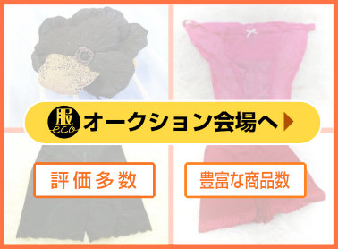 エコッ服かわかみオークション会場へ