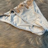 s2271♪ニチマン♪美品♪新品同様♪奥様使用♪みずみずしい空色♪ハイカット♪ショーツ♪M