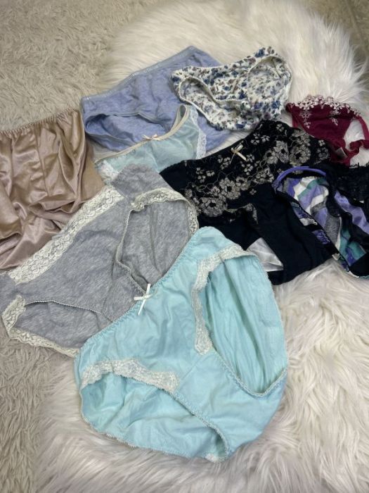 004【オークション】全部入ります♪品質さまざまな♪全部中古♪女性用パンティーサイズいろいろ♪まとめ売り