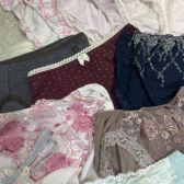 002【オークション】全部入ります♪品質さまざまな♪全部中古♪女性用パンティーサイズいろいろ♪まとめ売り