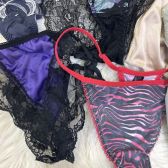 012【オークション】ブランド多数♪全部入ります♪品質さまざまな♪全部中古♪女性用パンティー.ブラ♪サイズいろいろ♪まとめ売り