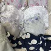 012【オークション】ブランド多数♪全部入ります♪品質さまざまな♪全部中古♪女性用パンティー.ブラ♪サイズいろいろ♪まとめ売り