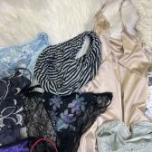 012【オークション】ブランド多数♪全部入ります♪品質さまざまな♪全部中古♪女性用パンティー.ブラ♪サイズいろいろ♪まとめ売り