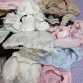 落札者様あり、shima…様✳︎01002【オークション】お待たせしてごめんね。☆ややダメージ☆サルート入り☆ブランド多数♪全部入ります♪品質さまざまな♪全部中古品ダメージ多め♪長期保管商品♪ランジェリーセット