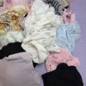 落札者様あり、shima…様✳︎01002【オークション】お待たせしてごめんね。☆ややダメージ☆サルート入り☆ブランド多数♪全部入ります♪品質さまざまな♪全部中古品ダメージ多め♪長期保管商品♪ランジェリーセット
